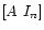 $ [A \hspace{0.05in} I_n]$