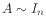 $ A \sim I_n$