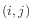 $ (i,j)$