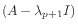 $ (A - \lambda_{p+1}I)$