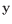 $ \mathbf{y}$