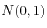 $ N(0,1)$