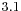 $ 3.1$