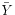 $ \bar{Y}$