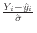 $ \frac{Y_i - \hat{y}_i}{\hat{\sigma}}$