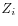 $ Z_i$